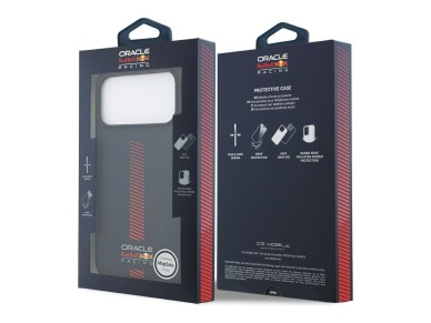 Capa MagSafe de silicone Red Bull Powerbar para iPhone 17 Pro Max Azul Marinho Capa MagSafe de silicone Red Bull Powerbar para iPhone 17 Pro Max Azul Marinho