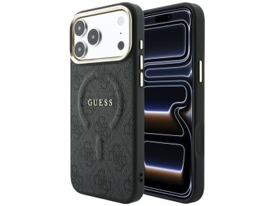 Guess Embossed 4G Classic MagSafe Case for iPhone 17 Pro Max / 18 Pro Max - Black Guess Embossed 4G Classic MagSafe Case for iPhone 17 Pro Max / 18 Pro Max - Black