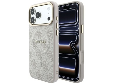 Guess Embossed 4G Classic MagSafe Case for iPhone 17 Pro / 18 Pro - Pink Guess Embossed 4G Classic MagSafe Case for iPhone 17 Pro / 18 Pro - Pink