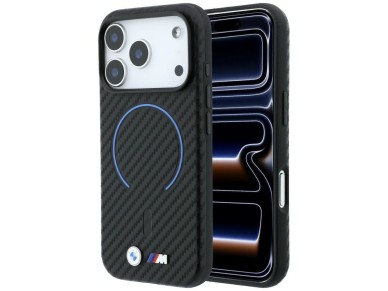 BMW M Carbon Printed Ring MagSafe Case for iPhone 17 Pro / 18 Pro - Black BMW M Carbon Printed Ring MagSafe Case for iPhone 17 Pro / 18 Pro - Black