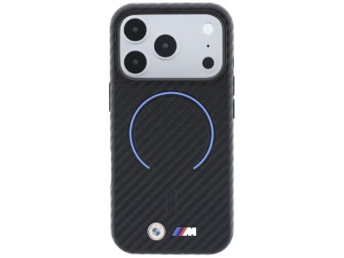 BMW M Carbon Printed Ring MagSafe Case for iPhone 17 Pro Max / 18 Pro Max - Black BMW M Carbon Printed Ring MagSafe Case for iPhone 17 Pro Max / 18 Pro Max - Black