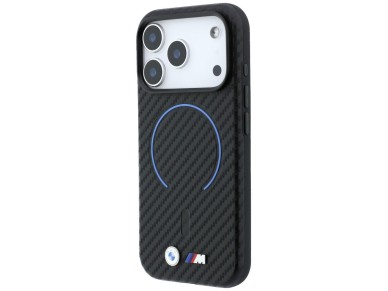 BMW M Carbon Printed Ring MagSafe Case for iPhone 17 Pro Max / 18 Pro Max - Black BMW M Carbon Printed Ring MagSafe Case for iPhone 17 Pro Max / 18 Pro Max - Black