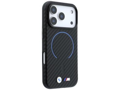 BMW M Carbon Printed Ring MagSafe Case for iPhone 17 Pro Max / 18 Pro Max - Black BMW M Carbon Printed Ring MagSafe Case for iPhone 17 Pro Max / 18 Pro Max - Black