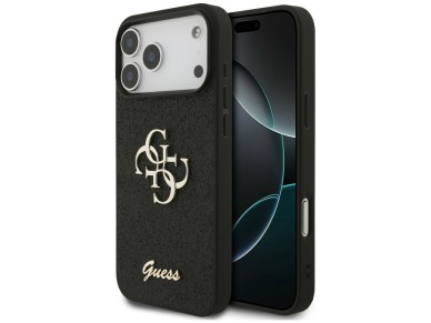 Guess Fixed Glitter Big 4G Case for iPhone 17 Pro Max / 18 Pro Max - Black Guess Fixed Glitter Big 4G Case for iPhone 17 Pro Max / 18 Pro Max - Black