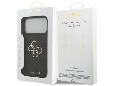 Guess 4G Big Logo Case for iPhone 17 Pro Max / 18 Pro Max - Black Guess 4G Big Logo Case for iPhone 17 Pro Max / 18 Pro Max - Black