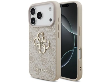 Guess 4G Big Logo Case for iPhone 17 Pro / 18 Pro - Pink Guess 4G Big Logo Case for iPhone 17 Pro / 18 Pro - Pink