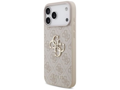 Guess 4G Big Logo Case for iPhone 17 Pro Max / 18 Pro Max - Pink Guess 4G Big Logo Case for iPhone 17 Pro Max / 18 Pro Max - Pink