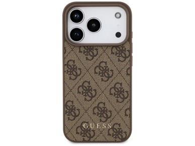 Guess 4G Classic Case for iPhone 17 Pro / 18 Pro - Brown Guess 4G Classic Case for iPhone 17 Pro / 18 Pro - Brown