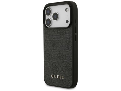 Capa Guess 4G Classic para iPhone 17 Pro / 18 Pro - Preta Capa Guess 4G Classic para iPhone 17 Pro / 18 Pro - Preta
