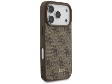 Guess 4G Classic Case for iPhone 17 Pro / 18 Pro - Brown Guess 4G Classic Case for iPhone 17 Pro / 18 Pro - Brown