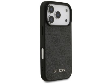 Capa Guess 4G Classic para iPhone 17 Pro / 18 Pro - Preta Capa Guess 4G Classic para iPhone 17 Pro / 18 Pro - Preta