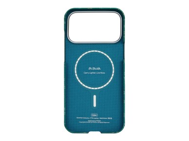 Case PITAKA Ultra-Slim Monogram MagSafe for iPhone 17 Pro Max gold green Case PITAKA Ultra-Slim Monogram MagSafe for iPhone 17 Pro Max gold green
