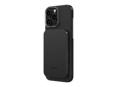 Powerbank PITAKA Aramid Fiber Qi2        MagSafe black-grey