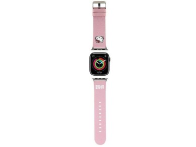 Pulseira Hello Kitty Kitty para Apple Watch 38/40/41mm - rosa Pulseira Hello Kitty Kitty para Apple Watch 38/40/41mm - rosa