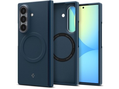 Spigen AirSkin Aramid MagFit MagSafe Case for Samsung Galaxy Z Fold 8 Ultra - Navy Blue Spigen AirSkin Aramid MagFit MagSafe Case for Samsung Galaxy Z Fold 8 Ultra - Navy Blue