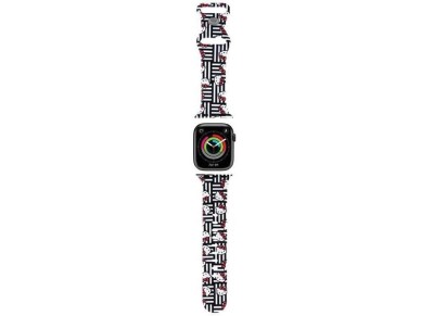 Hello Kitty Silicone Heads & Stripes Strap for Apple Watch 38/40/41mm - Black Hello Kitty Silicone Heads & Stripes Strap for Apple Watch 38/40/41mm - Black