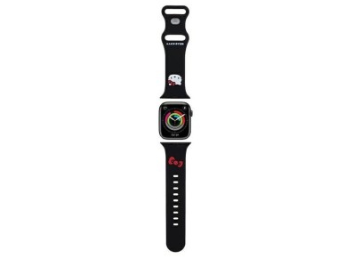 Hello Kitty Silicone Kitty Head strap for Apple Watch 38/40/41mm - black Hello Kitty Silicone Kitty Head strap for Apple Watch 38/40/41mm - black