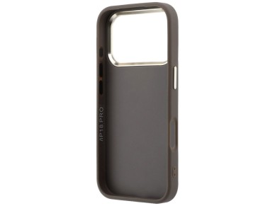 Guess 4G & Big Resin Logo Case for iPhone 17 Pro / 18 Pro - Brown