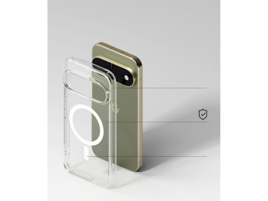 Ringke Fusion Magnetic MagSafe Case for Google Pixel 11 Pro XL - Transparent