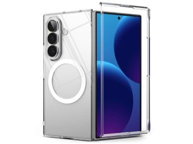 Capa Ringke Slim Magnetic MagSafe para Samsung Galaxy Z Fold 8 - Transparente