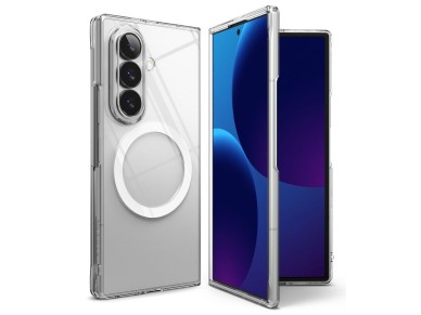 Capa Ringke Slim Magnetic MagSafe para Samsung Galaxy Z Fold 8 - Transparente