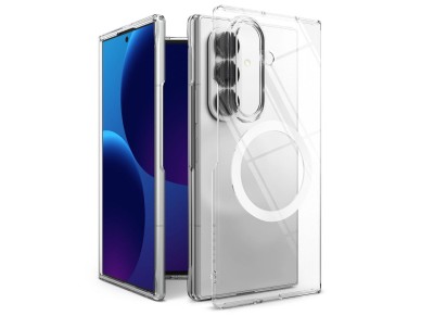 Capa Ringke Slim Magnetic MagSafe para Samsung Galaxy Z Fold 8 - Transparente