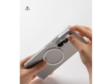 Capa Ringke Slim Magnetic MagSafe para Samsung Galaxy Z Fold 8 - Transparente