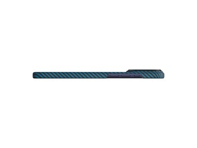 Capa PITAKA Ultra-Fina MagSafe para iPhone 17 Pro preta e azul Capa PITAKA Ultra-Fina MagSafe para iPhone 17 Pro preta e azul