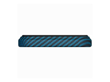Capa PITAKA Ultra-Fina MagSafe para iPhone 17 Pro preta e azul Capa PITAKA Ultra-Fina MagSafe para iPhone 17 Pro preta e azul