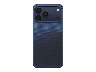 Capa PITAKA StarPeak Aramid ProGuard MagSafe para iPhone 17 Pro Max no horizonte