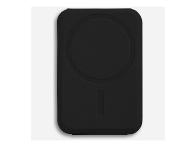 Carteira magn�tica e suporte para celular Moft Movas Snap-On MagSafe, preta