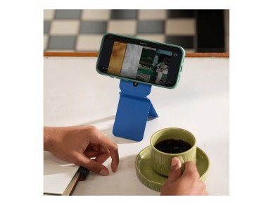 Moft Movas Snap Tripod MagSafe Magnetic Wallet and Phone Stand in misty cove Moft Movas Snap Tripod MagSafe Magnetic Wallet and Phone Stand in misty cove