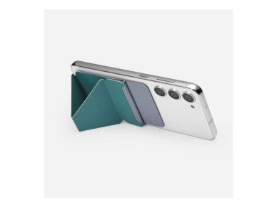 Carteira autoadesiva e suporte para celular Moft X Mini, preta