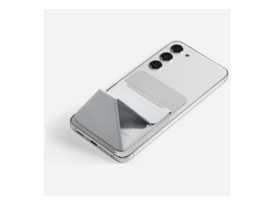Carteira autoadesiva e suporte para celular Moft Movas, cor mist cove