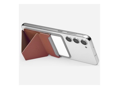 Moft Movas Self-Adhesive Wallet and Phone Stand brown Moft Movas Self-Adhesive Wallet and Phone Stand brown