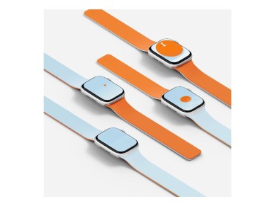 Pulseira Moft Snap Duo para Apple Watch 1-5/6/7/8/9/10/11/SE/SE 2/SE 3 (38/40/41/42 mm) nascer do so