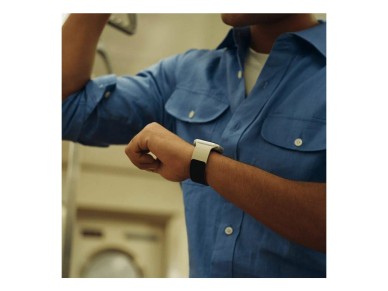 Correa Moft Snap Duo para Apple Watch 1-5/6/7/8/9/10/11/SE/SE 2/SE 3 (38/40/41/42 mm) blanco/negro