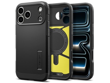 Spigen Tough Armor Case for iPhone 18 Pro Max / 17 Pro Max - Black