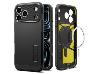Spigen Tough Armor Case for iPhone 18 Pro Max / 17 Pro Max - Black