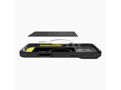Spigen Rugged Armor MagSafe Case for iPhone 18 Pro / 17 Pro - Matte Black