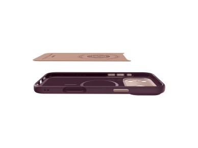 Spigen Nano Pop MagSafe case for iPhone 18 Pro Max / 17 Pro Max - dark cherry