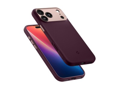 Spigen Nano Pop MagSafe case for iPhone 18 Pro Max / 17 Pro Max - dark cherry