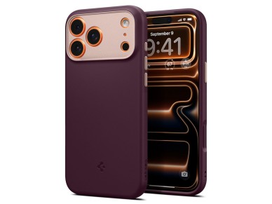 Spigen Nano Pop MagSafe case for iPhone 18 Pro Max / 17 Pro Max - dark cherry