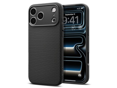 Funda Spigen Liquid Air para iPhone 18 Pro / 17 Pro - Negro mate Funda Spigen Liquid Air para iPhone 18 Pro / 17 Pro - Negro mate