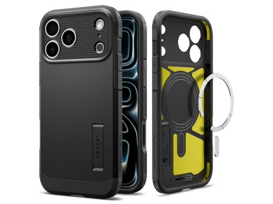 Spigen Tough Armor MagSafe case for iPhone 18 Pro / 17 Pro - black