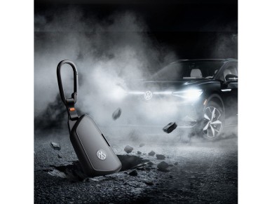 Capa para chaveiro Spigen VK100 para chaves de carro - Preta Capa para chaveiro Spigen VK100 para chaves de carro - Preta