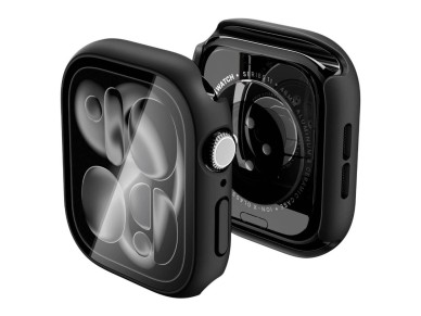 Funda Spigen Thin Fit 360 para Apple Watch de 46 mm - Negra Funda Spigen Thin Fit 360 para Apple Watch de 46 mm - Negra