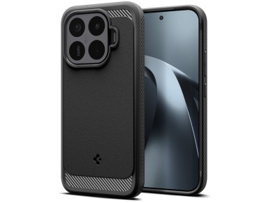 Funda Spigen Rugged Armor para Xiaomi 17T Pro - negro mate Funda Spigen Rugged Armor para Xiaomi 17T Pro - negro mate