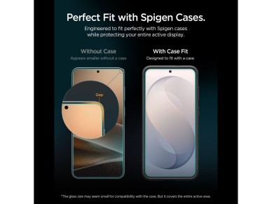 Protector de pantalla de vidrio templado Spigen Glas.tR EZ Fit Pro AC para Samsung Galaxy S26 FE Protector de pantalla de vidrio templado Spigen Glas.tR EZ Fit Pro AC para Samsung Galaxy S26 FE