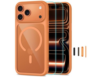 Funda Tech-Protect MagOne CC MagSafe + cristal templado (paquete de 2) para iPhone 18 Pro / 17 Pro - Funda Tech-Protect MagOne CC MagSafe + cristal templado (paquete de 2) para iPhone 18 Pro / 17 Pro -